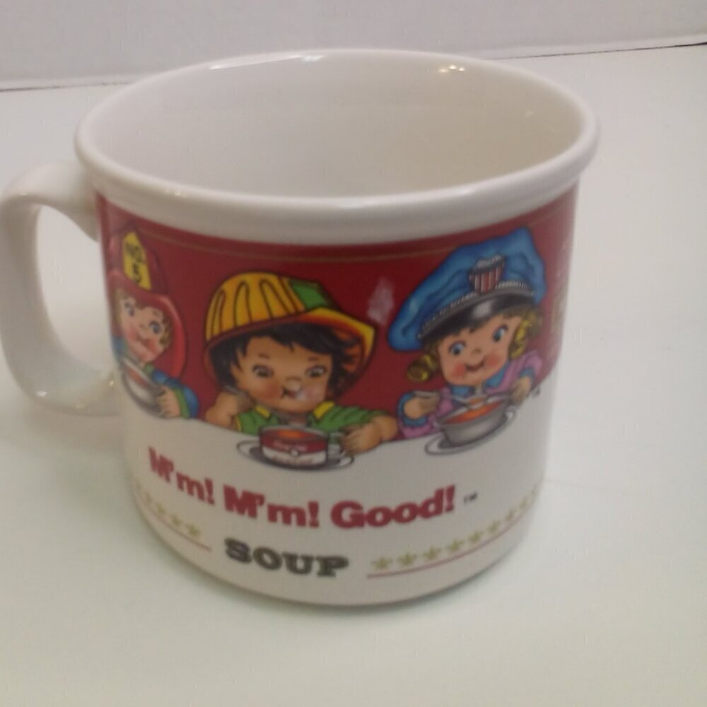Campbell Soup Mug Westwood 1993 Campbell Kids M'm! M'm! Good! 14 fl oz
